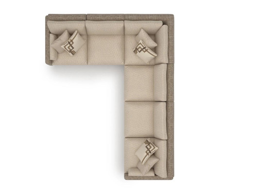 Corner sofa Couch L-shape Living room Suite Luxury Upholstery Seat Furnishings