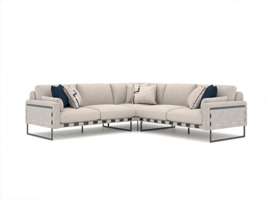 Corner sofa L-shape Sofa Couch Design Living room Upholstery Textile new Corner Suite
