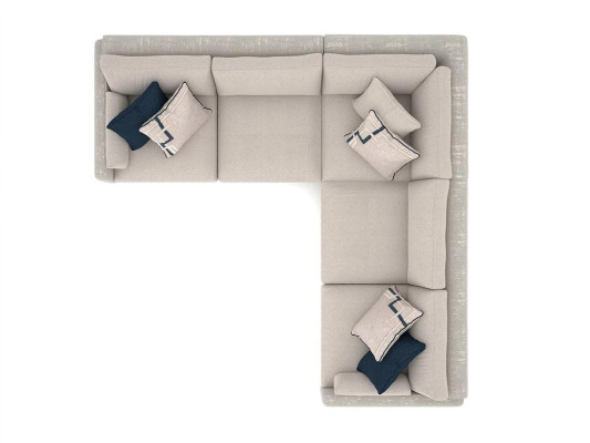 Corner sofa L-shape Sofa Couch Design Living room Upholstery Textile new Corner Suite