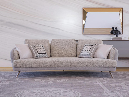 Luxury designer three-seater sofa Chesterfield Upholstered furniture new Furnishings