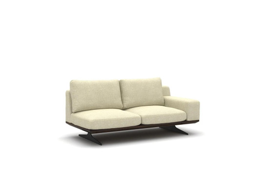 Living room set 5 pieces corner sofa L-shape 2x stool suite design 2x side table