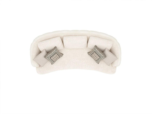 Luxury Sofa Three Seater Design White Upholstered furniture Modern Living room new Furnishings