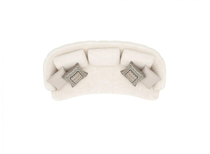Luxury Sofa Three Seater Design White Upholstered furniture Modern Living room new Furnishings