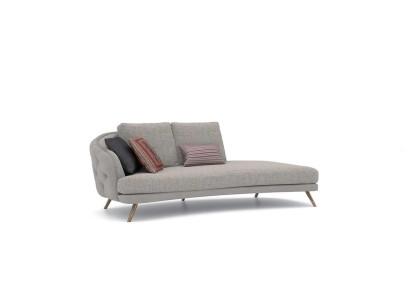 Gray Chesterfield Sofa Living room Three Seater Couch Designer Upholstered furniture