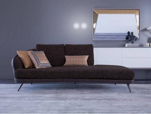Sofa three seater Relax Living room Upholstered furniture Chesterfield new Furniture