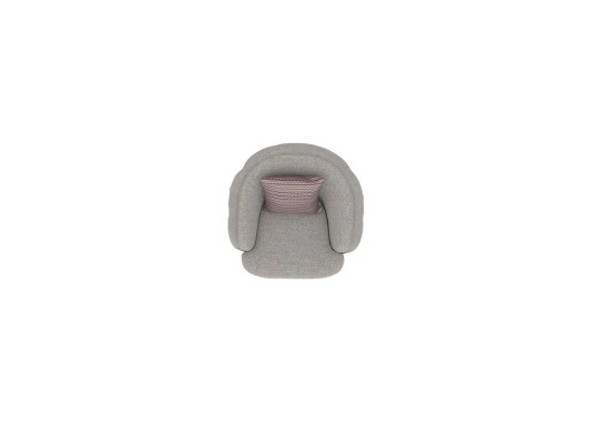 Armchair Chesterfield Living room Gray Upholstered Armchair Designer Furnishings