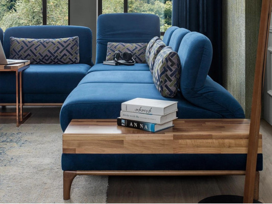 Corner sofa L-shape Sofa Couch Design Living room Upholstery Textile Modern Corner Suite