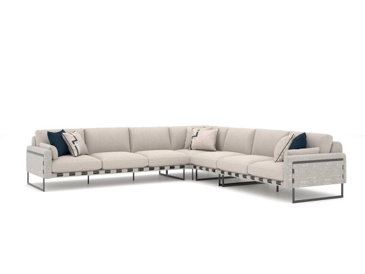 Fabric Corner sofa L-shape Sofa Couch Design Upholstery Modern Textile Living room new