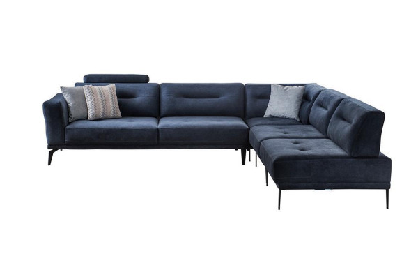 L-shape luxury living room 4-seater fabric sofa corner sofa modern design
