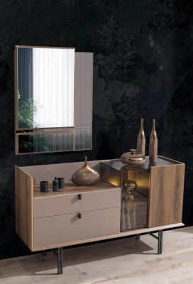 Modern Bedroom Set Perfect Bed 2x Bedside tables and Dressing table