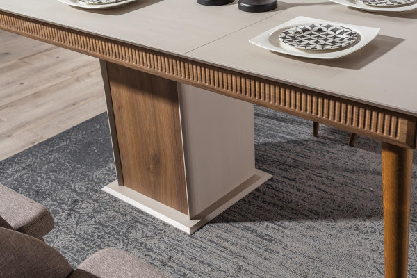 Modern Dining room Set Consists of Dining table 4x Chairs Novelty 5 pieces.