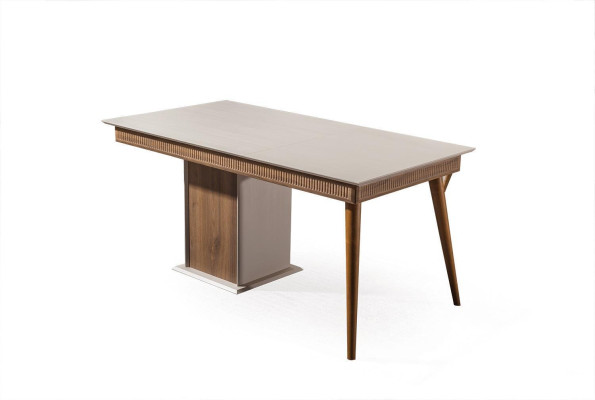 Stylish dining table for dining room bright color exclusive furniture novelty