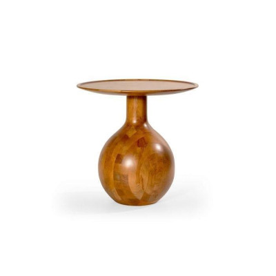 Elegant side table made of solid wood for stylish accents for living room