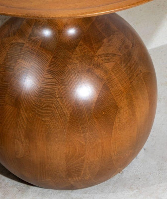 Elegant side table made of solid wood for stylish accents for living room