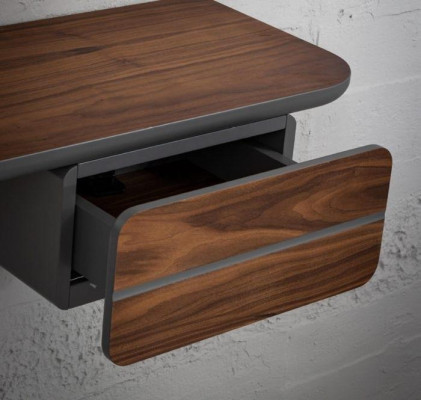 Luxurious Mirror with Shelf for Hall Modern Mirror with Lighting