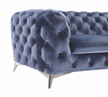 Sofa Chesterfield Couch Upholstery XXL Big Suite Textile 2+1+1 designer couches