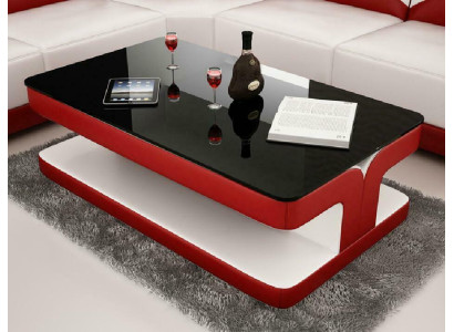 Sofa table design living room leather coffee glass couch upholstery side