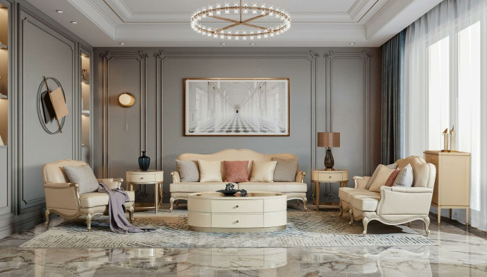 Coffee table Design Tables Oval Coffee Side tables Living room Solid wood
