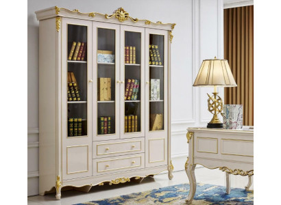 Wardrobe Books Office Shelf Baroque Shelves Rococo Cabinets new Solid wood