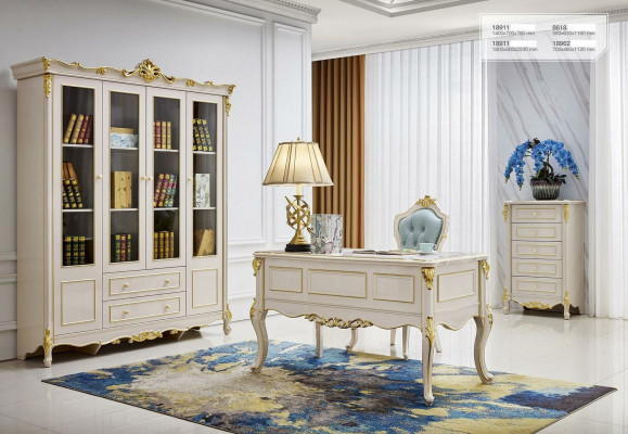 Wardrobe Books Office Shelf Baroque Shelves Rococo Cabinets new Solid wood