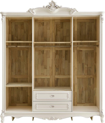 Antique Style Wardrobe Baroque Classic r Wardrobe Solid wood Cabinets new