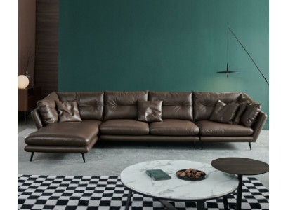 Leather sofa Couch Living landscape Corner Design Modern Sofa Corner sofa L-shape