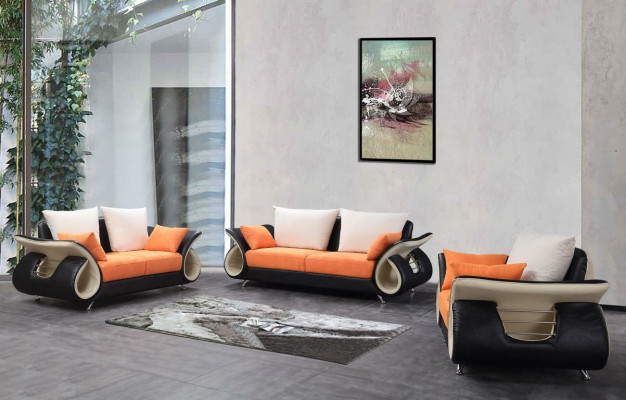 Modern Living room Couch Upholstery Seat Complete Suite Sofa Couches