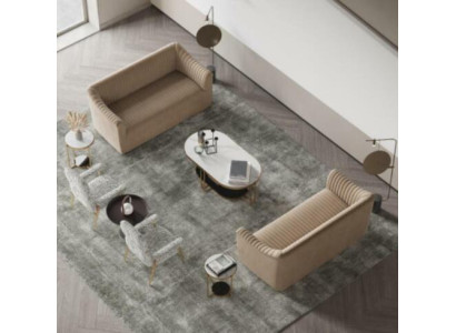 Sofa set 2+2 Seater Living landscape Sofas Sofa Seat Design Couch Lounge Furniture