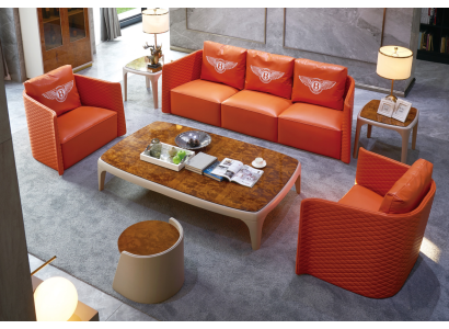 Sofa set 3+1+1 Seater Sofas Upholstery Suite Classic Couches Imitation leather