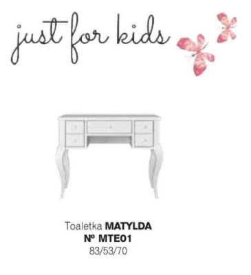 Suite Dressing table Stool Childrens room Furniture Childrens room Modern Luxury Wood