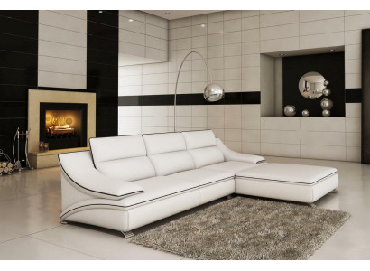 Design Upholstery Corner Sofa Couch Leather Sofas Suite Living landscape XXL