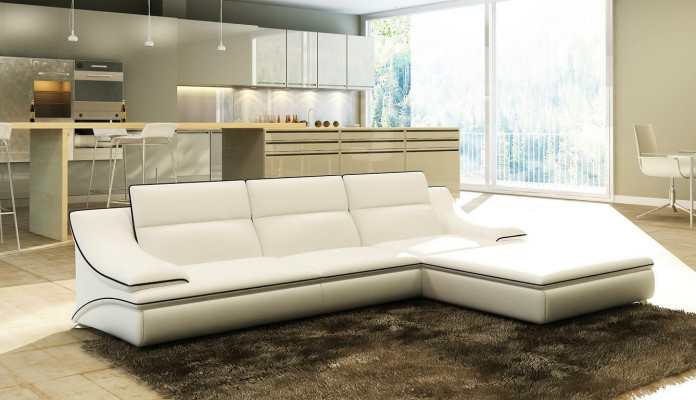 Design Upholstery Corner Sofa Couch Leather Sofas Suite Living landscape XXL