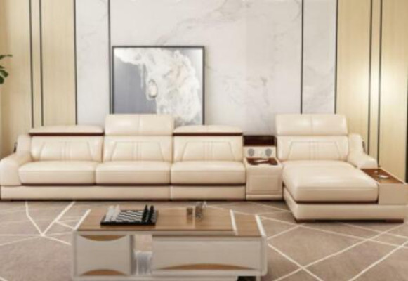 Corner sofa L-shape Upholstery Couch Relax Seat Furniture Living landscape Luxury Corner suite