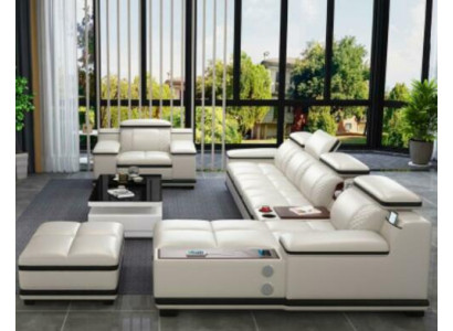 Furniture Living landscape Luxury Corner suite Corner sofa Upholstery Sofas Couch Relax L-shape