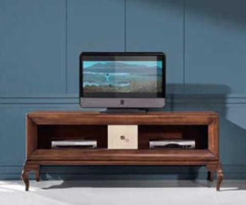 tv stand TV-cabinet Lowboard Sideboard Table Wood Living room Brown Furniture Television new