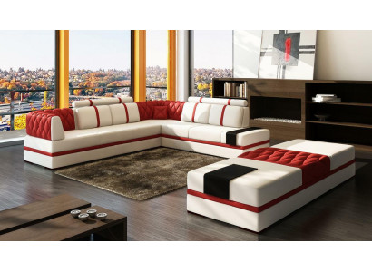 L-shape xxl Designer Living landscape Upholstery Corner sofa Corner Suite Sofa Couch Corner