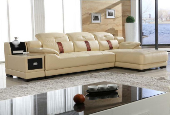 Luxury Corner suite Corner sofa L-shape Upholstery Modern Relax Seat Furniture Living landscape