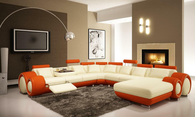Multifunction s Leather Couch Seat Upholstery Living room Decor Leather Suite Sofa