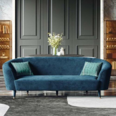 Velvet Sofa set 3+1 Seater Living landscape Seat Design Couch Lounge Sofas Furniture
