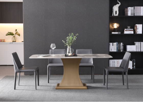 Dining room Set Dining table + 4 Chairs Dining room Chair Set Suite 5pcs.