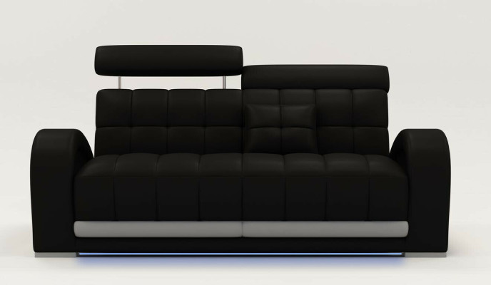 Design 3 Seater (without 2+1) Sofa Couch Upholstery XXL Big Couches Sofas Leather