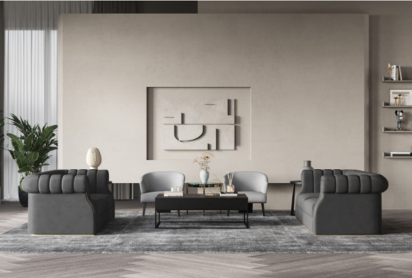 Designer Sofa 3 Seater Modern Couch Sofas Upholstery Design Sofa Three Seater