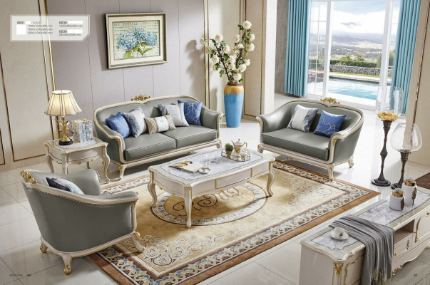 Design Classic Coffee table Side table Living room Table Sofa Furniture