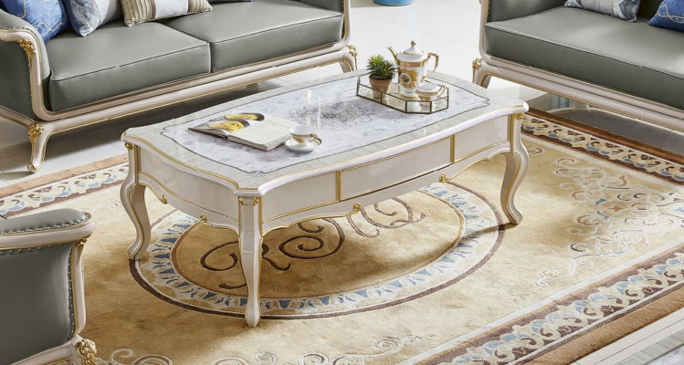 Design Classic Coffee table Side table Living room Table Sofa Furniture