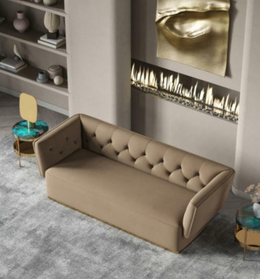 Living landscape Relax Seat Design Couch Lounge Sofas Textile Sofa 3 Seater