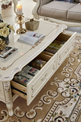 Baroque Rococo Coffee table Table Living room Tables Classic r Wood