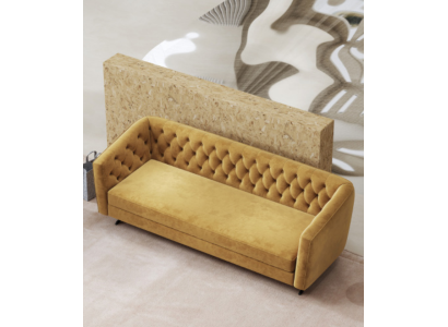 Italian Style Furniture 3 Three Seater Couch Sofa Upholstery Fabric Fabric Sofa Couches