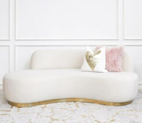 Sofa 3 Seater Upholstery Textile Modern Relax Seat Luxury Furniture Living landscape Velvet
