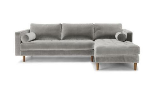 Corner sofa L-shape Living landscape Corner upholstered sofa Seat Design Couch Sofas Fabric new