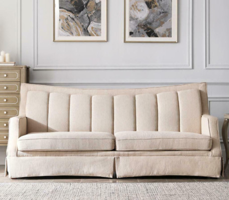 Fabric Sofa Three Seater Furniture Relax Seat Design Couch Lounge Sofas Textile 3 Seater